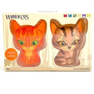 ‼️NEW‼️Firestar & Leafstar😻WARRIOR CATS 😻Mini Collector Figures (Series I)